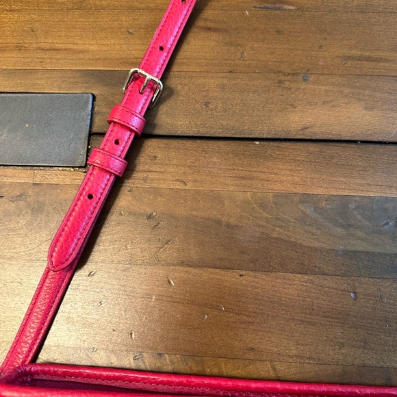 COACH Cherry (and Cheery!) Red Leather Purse - Picture 6 of 12